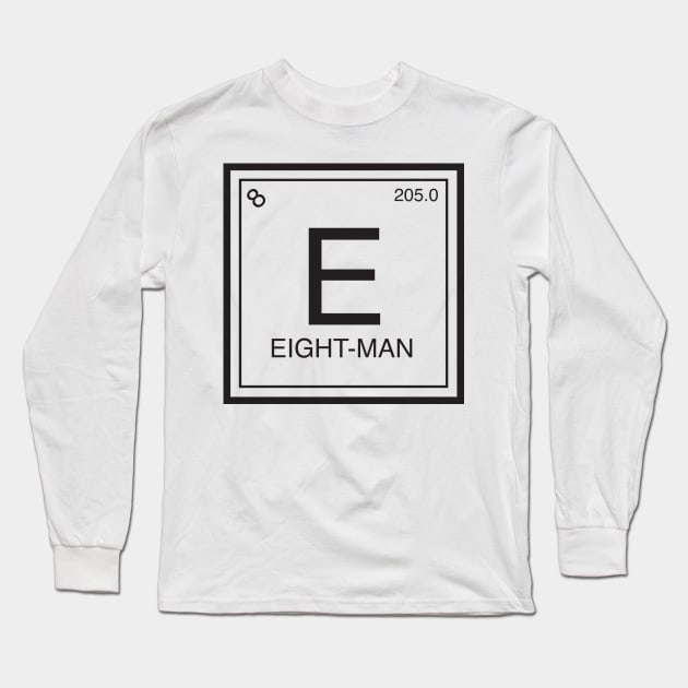 elements of rugby Eight-man Long Sleeve T-Shirt by University of Oklahoma Rugby
